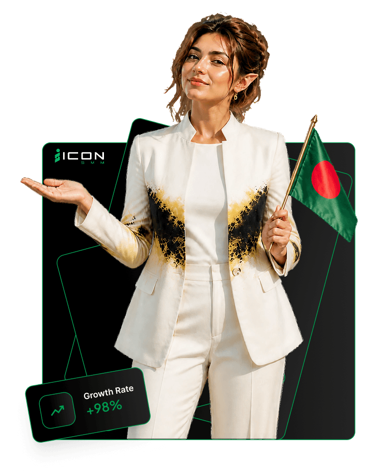 Social media growth illustration for Bangladesh users